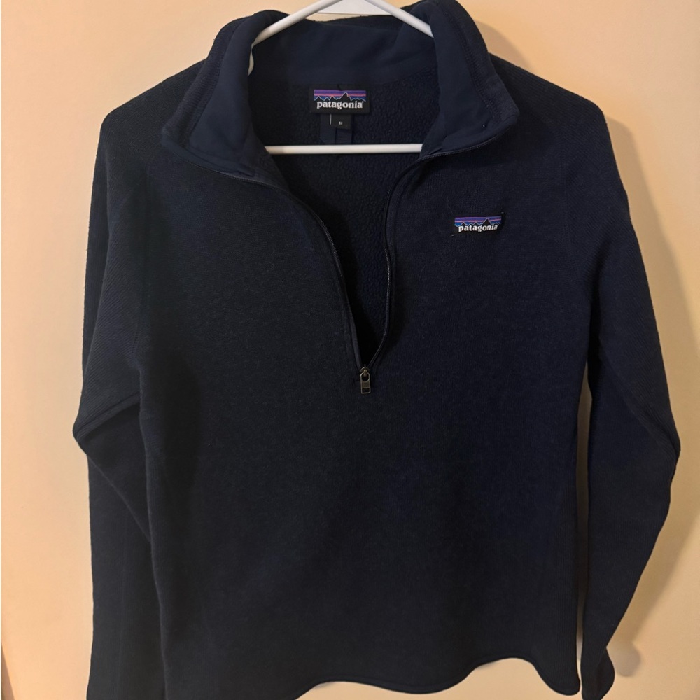 Patagonia Dark Blue Half-Zip Fleece